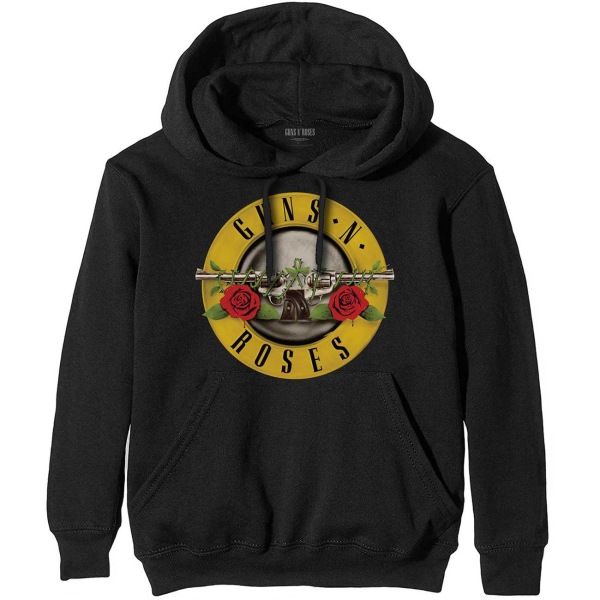 Guns N Roses Unisex Adult Classic Logo Hoodie XL Svart Black XL