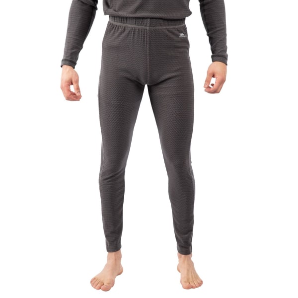 Trespass Mens Kirk Base Layer Bottoms M Svart/Storm Grå Black/Storm Grey M