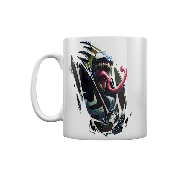Venom Tearing Through Mug En Storlek Svart/Vit Black/White One Size
