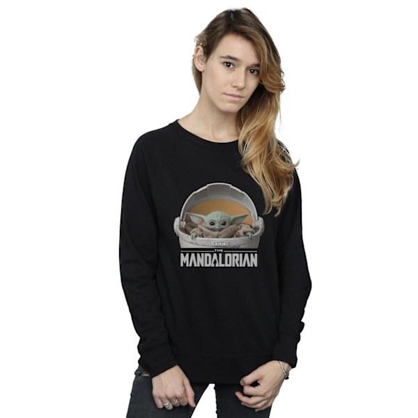 Star Wars Dam/Damer The Mandalorian The Child Pod Sweatshirt Black L