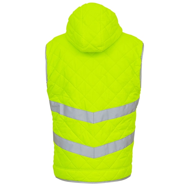 Yoko Dam/Damer Kensington Hi-Vis Huvtröja Gilet L Gul Yellow L