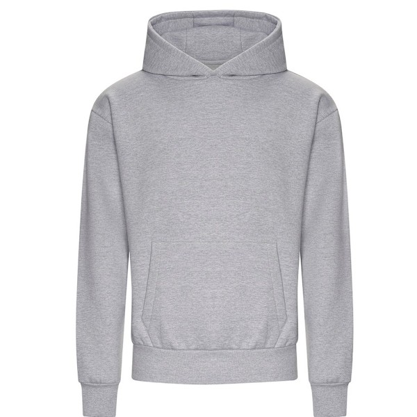 Awdis Unisex Vuxen Signatur Heather Heavyweight Hoodie L Grå Grey L