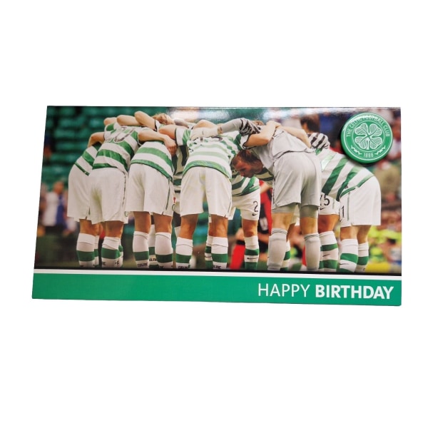 Celtic FC-spelares födelsedagskort & märke One Size Grön/Vit Green/White One Size