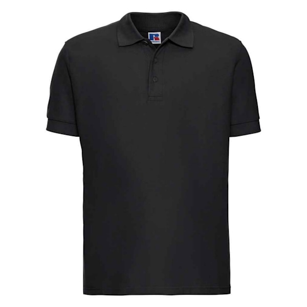 Russell Herr Ultimate Cotton Pique Polotröja XXL Svart Black XXL