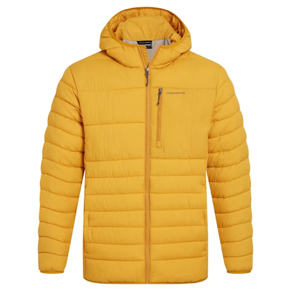 Craghoppers Herr Compresslite VIII Huvad Padded Jacka XS Vint Vintage Yellow XS
