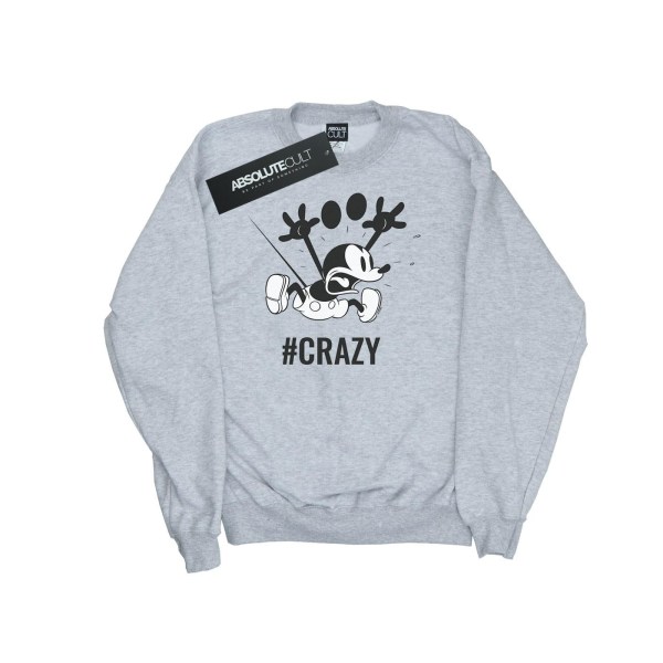 Disney Herr Mickey Mouse #Crazy Sweatshirt XL Sports Grey Sports Grey XL