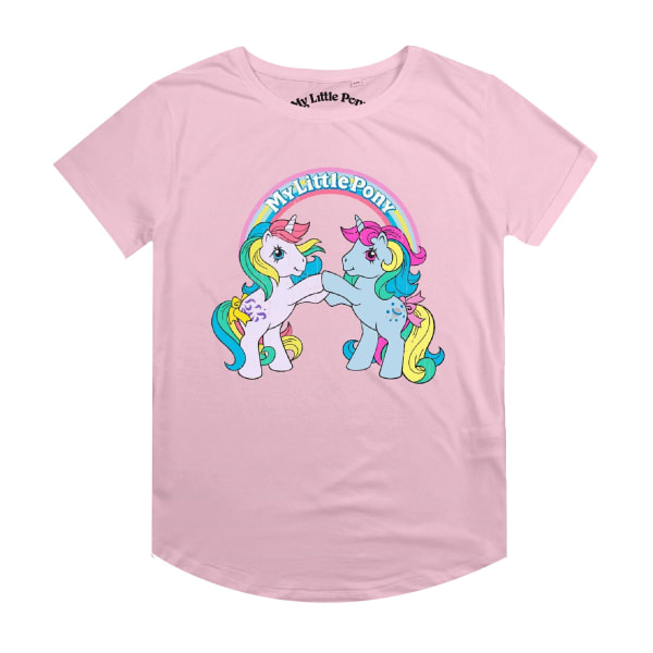 My Little Pony Dam/Dam Bright Rainbow T-shirt L Light Pin Light Pink L