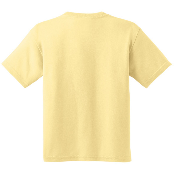 Gildan Youth Unisex Heavy Cotton T-Shirt XS Yellow Haze Yellow Haze XS