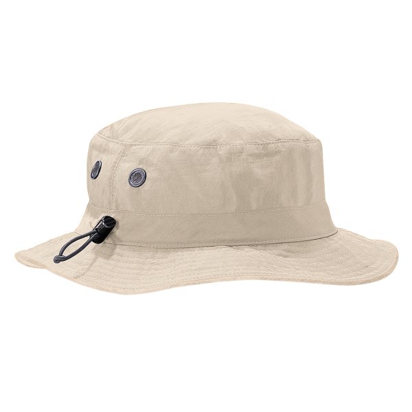 Beechfield Summer Cargo Bucket Hat / Huvudbonad (UPF50-skydd Stone One Size