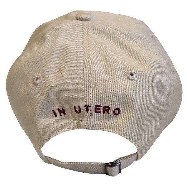 Nirvana Unisex Adult In Utero Logo Baseball Cap One Size Sand Sand One Size