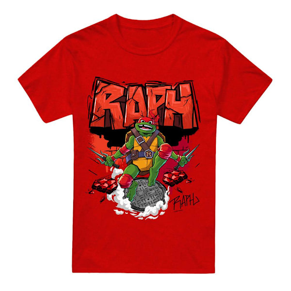 Tales of the Teenage Mutant Ninja Turtles Unisex Vuxen Raphael Red L