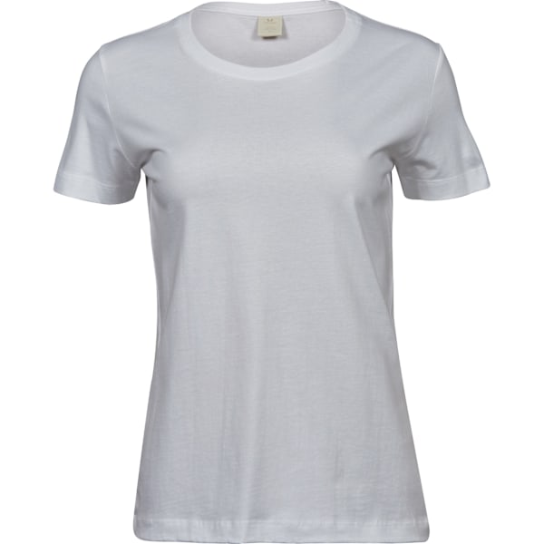 Tee Jays Dam/Dam Sof T-Shirt XXL Vit White XXL