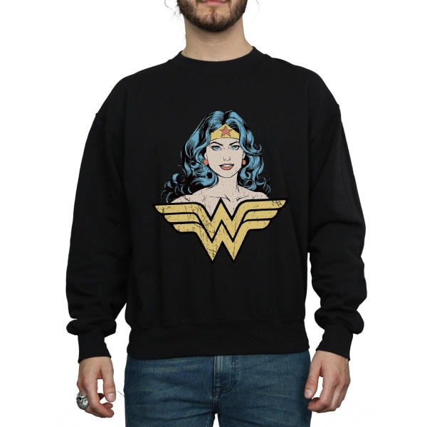 DC Comics Herr Wonder Woman Gaze Sweatshirt S Svart Black S