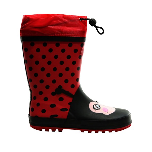 Dare 2B Barn/Barn Mudplay Dinosaurie Wellingtoner 3 UK Röd/Svart Red/Black 3 UK