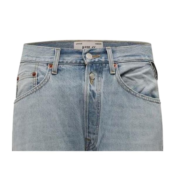 Replay Herr Denim Raka Jeans 36R Blå Blue 36R
