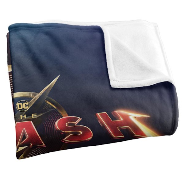 The Flash Logga Filt One Size Flerfärgad Multicoloured One Size