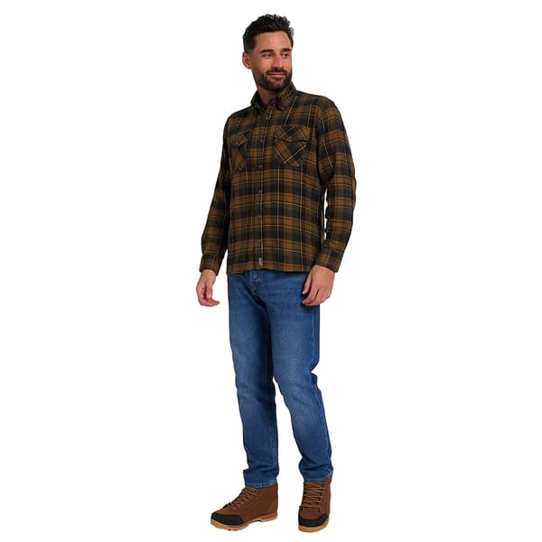 Jack Pyke Herr Flanellskjorta M Brun Brown M