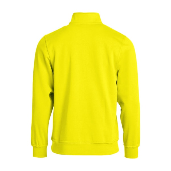 Clique Unisex Vuxen Basic Halv Zip Sweatshirt XS Synlighet Gul Visibility Yellow XS