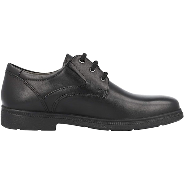 Geox Boys Federico Läderskolskor 12.5 UK Barn Svart Black 12.5 UK Child