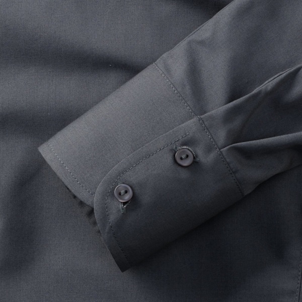 Russell Collection Dam/Kvinnors Långärmad Poly-Bomull Easy C Convoy Grey XS