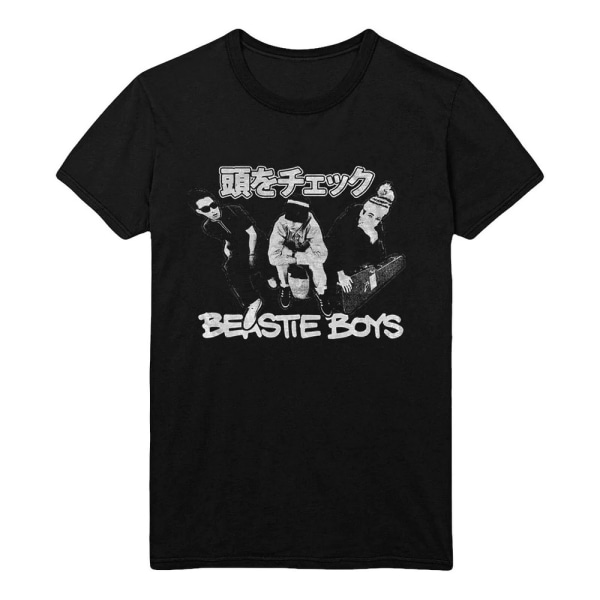 Beastie Boys Unisex vuxen Kontrollera ditt huvud Japansk bomull T-Shi Black M