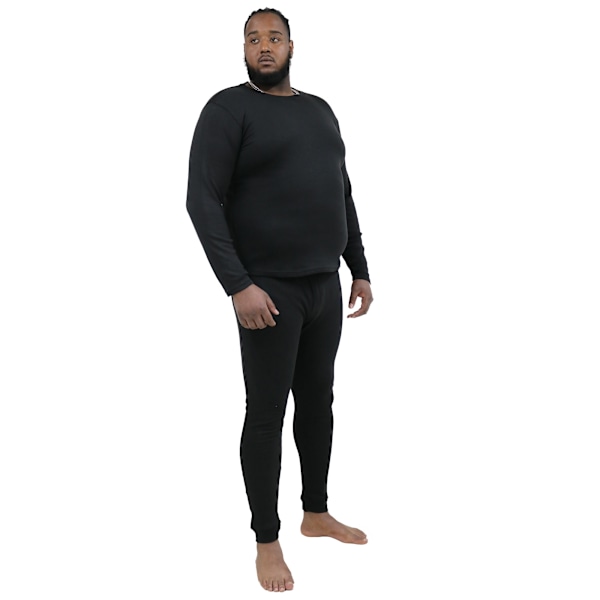 Duke Herr D555 Boston Kingsize Långkalsonger 7XL Svart Black 7XL