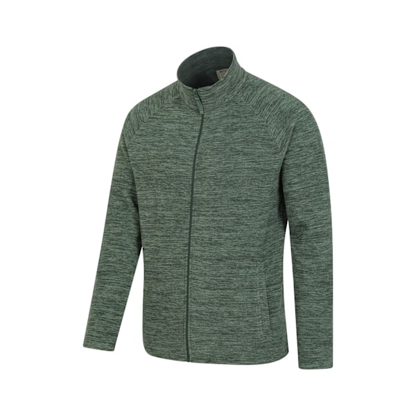 Mountain Warehouse Herr Snowdon II Helzippade Fleecejacka 4XL Grön Green 4XL