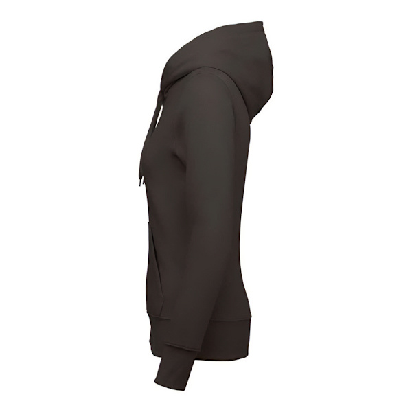 Kariban Dam/Dam Eco Vänlig Full Zip Hoodie XS Mörkgrå Dark Grey XS