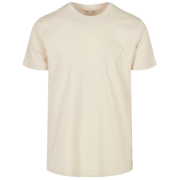 Bygg ditt varumärke Basic T-shirt med rund hals för män XXL Sand Sand XXL