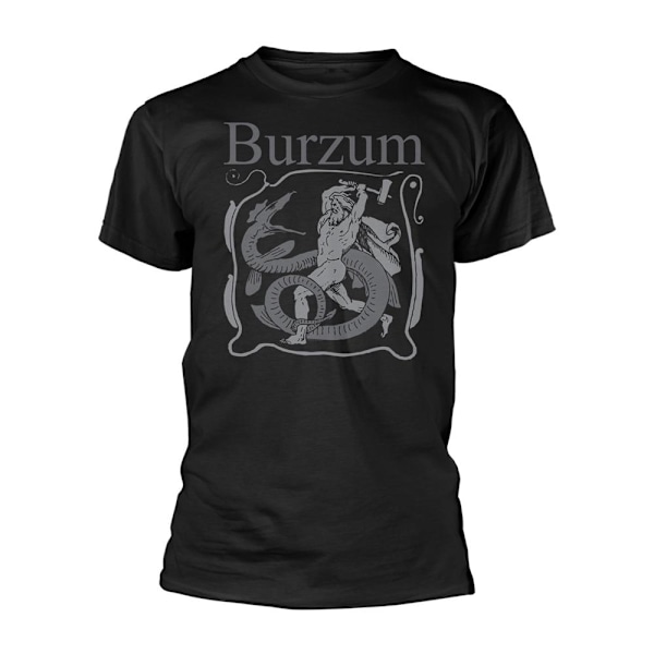 Burzum Unisex Adult Serpent Slayer T-Shirt S Svart Black S