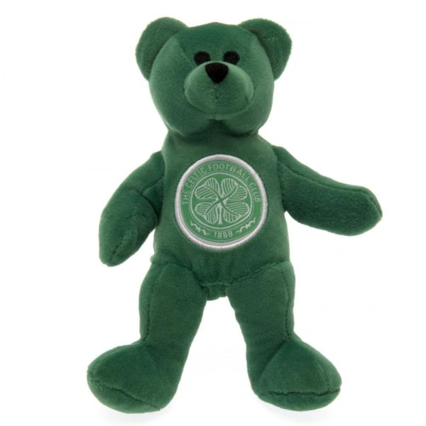 Celtic FC Crest Mini Plysch Bear One Size Grön Green One Size