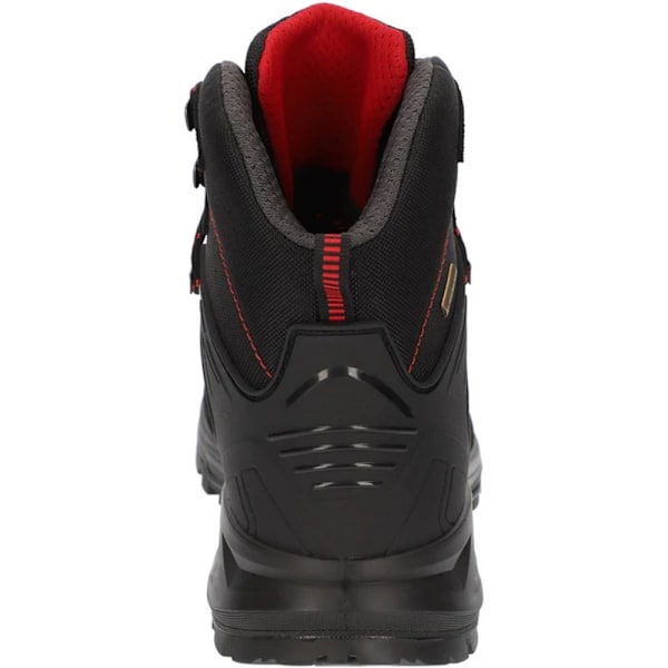 Hi-Tec Clamber Suede Walking Boots för Herr 12 UK Charcoal/Red Charcoal/Red 12 UK