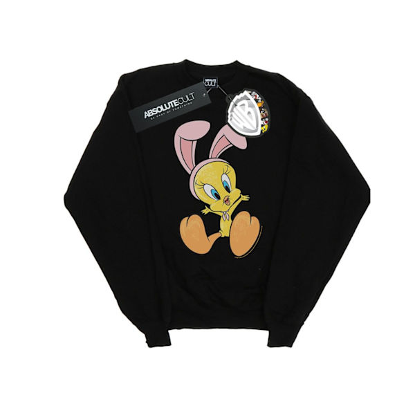 Looney Tunes Dam/Damer Tweety Pie Kaninöron Sweatshirt XXL Black XXL