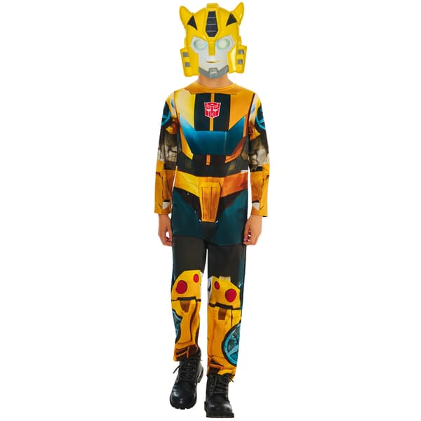 Transformers Barn/Barn Earth Spark Bumblebee Kostymset 7 Multicoloured 7-8 Years