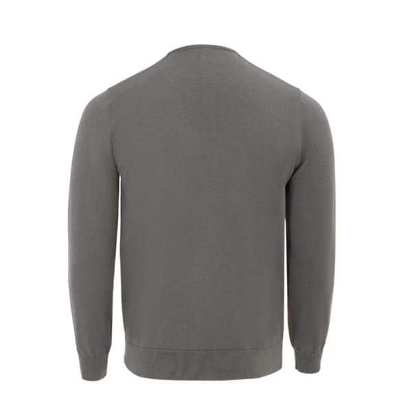Giorgio Herrstickad V-ringad Tröja XL Skiffer Slate XL