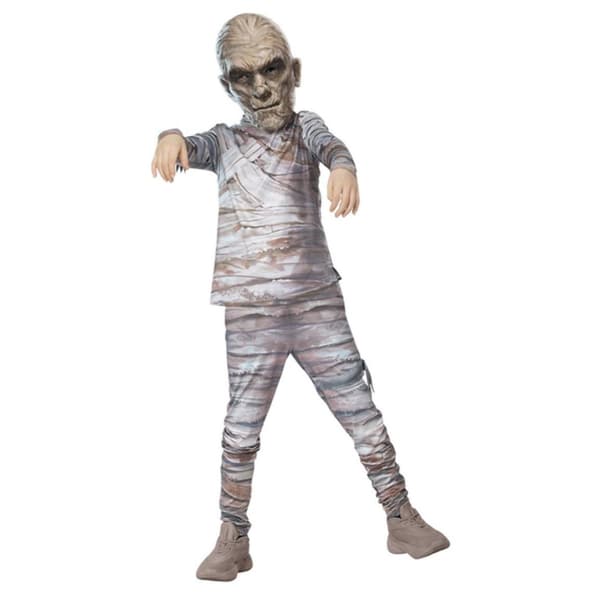 Universal Monsters Pojkar Mumie Kostym Set 4-6 År Grå Grey 4-6 Years