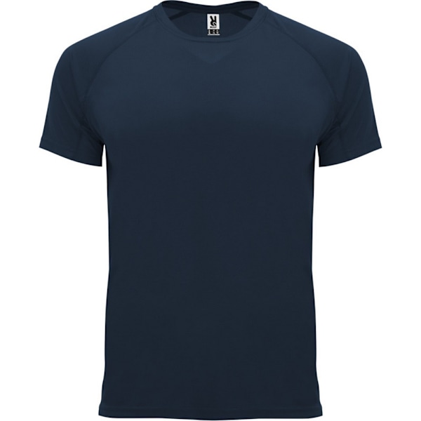 Roly Bahrain herr T-shirt med korta ärmar, sport, XXL, marinblå Navy Blue XXL