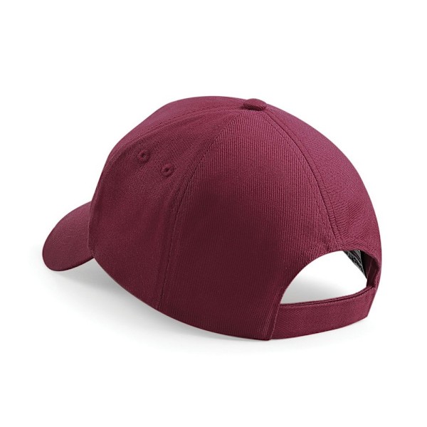 Beechfield Unisex Ultimate 5 Panel Baseball Cap (2-pack) One Burgundy One Size