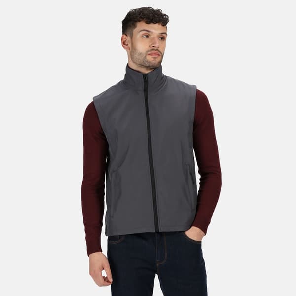 Regatta Professional Classic lättvikts softshellväst för män Seal Grey S