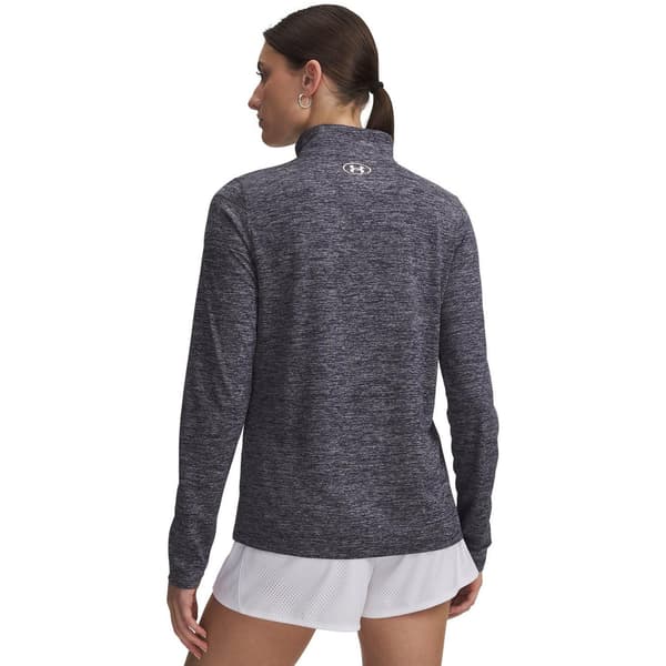 Under Armour Dam Tech Textured Half Zip Top 10 UK Mid Midnight Navy 10 UK