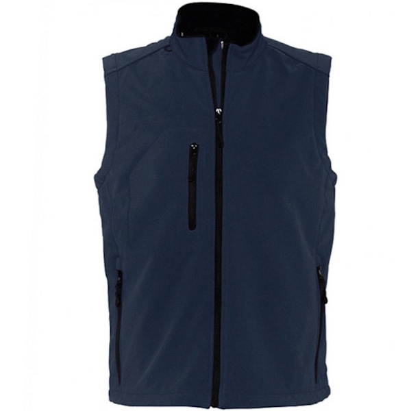 SOLS Herr Rallye Soft Shell Bodywarmer Jacka M French Navy French Navy M