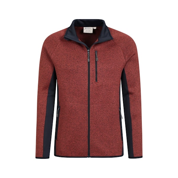 Mountain Warehouse Treston Full Zip Fleecejacka för herr 4XL Röd Red 4XL