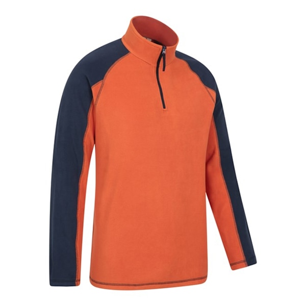 Mountain Warehouse Ashbourne II Fleece Tröja med Halv Dragkedja Herr XXL Or Orange XXL