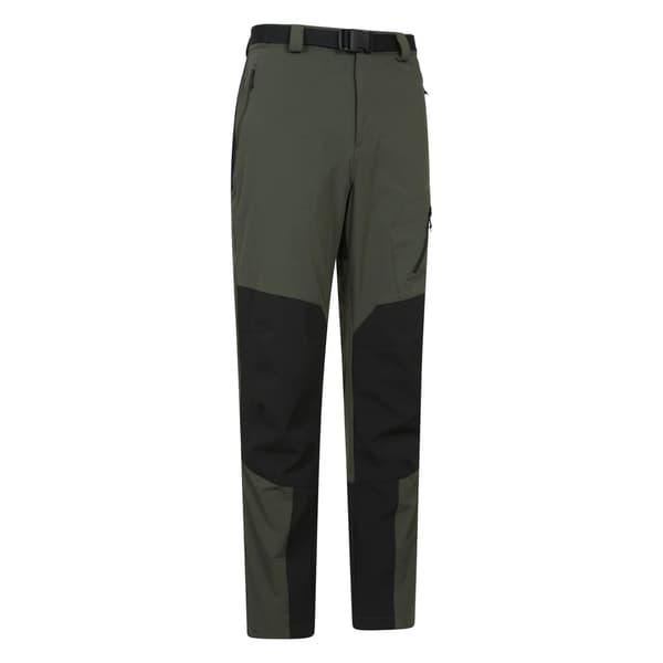 Mountain Warehouse Forest Fleecefodrade Vinterbyxor för Män - Regular Green 36R