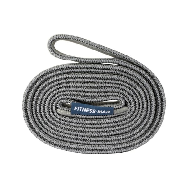Fitness Mad Fabric Loop Resistance Band Medium Grey Grey Medium