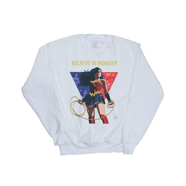 DC Comics Dam/Damer Wonder Woman 80-årsjubileum Believe I White XXL