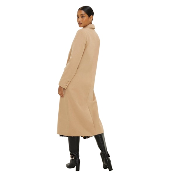 Dorothy Perkins Dam/Damer Maxi Dubbelknäppt Kappa L Kamel Camel L