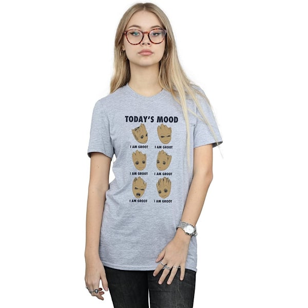 Guardians Of The Galaxy Dam/Damer Idag Humör Baby Groot B Sports Grey XL