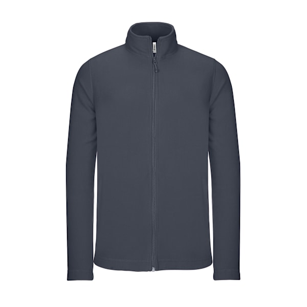 Kariban Herr Full Zip Microfleece Jacka L Convoy Grå Convoy Grey L