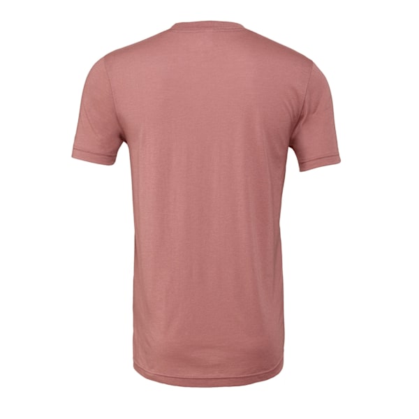 Canvas Triblend Crew Neck T-shirt / Herr T-shirt med Kort Ärm X Mauve Triblend XS